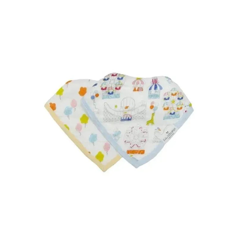 Loulou Lollipop – Bib Set Muslin, Carnival Fun