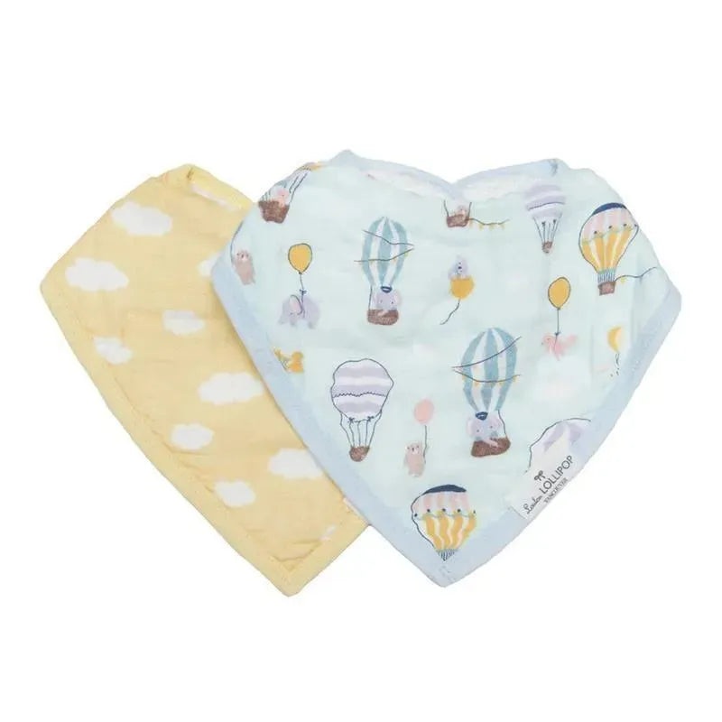 Loulou Lollipop – Bib Set Muslin, Up Up Away