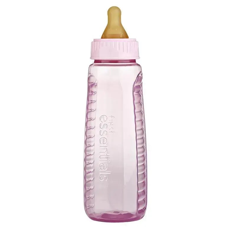 Gerber – 9Oz Plumbing First Essentials Fashion Tint Plastic Nurser with Latex Nipple, Assorted Colors