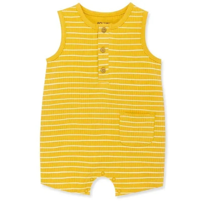 Little Me – Baby Boy Focus Kids Sunrays Rib Romper