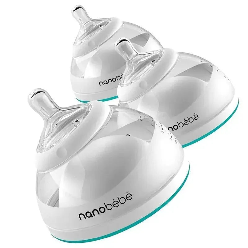 Nanobebe – Breastmilk Bottle 3Pk, Teal