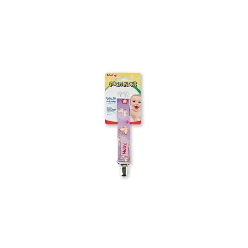 Nuby 1Pk Printed Cloth Pacifinder – Colors May Vary