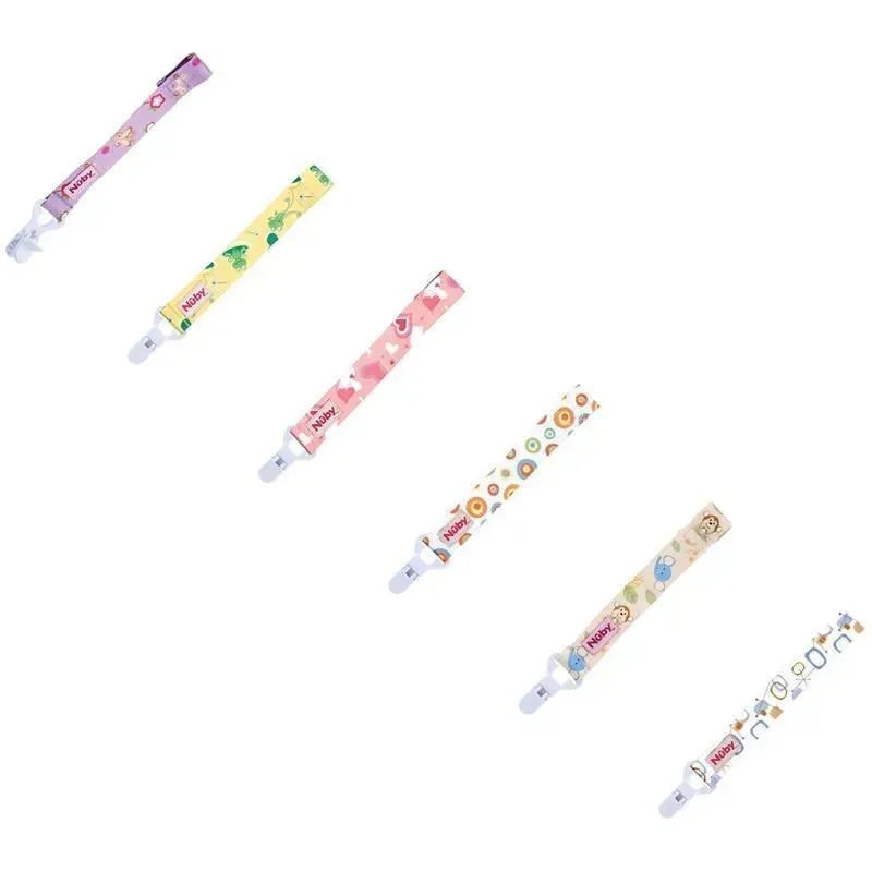 Nuby 2-Pack Cloth Pacifinder, Colors May Vary