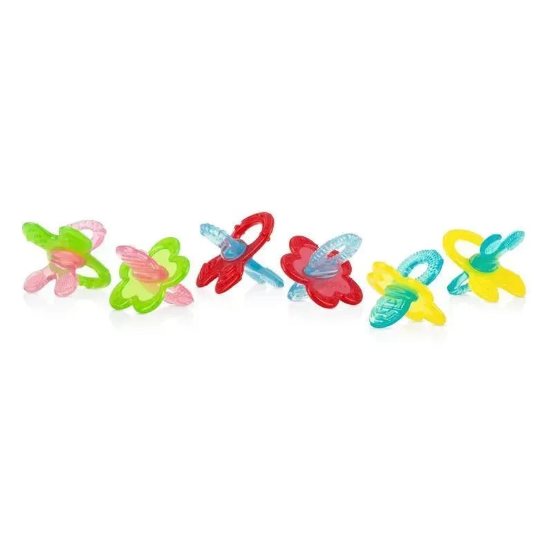 Nuby Chewbies Soft Silicone Teether, Colors May Vary