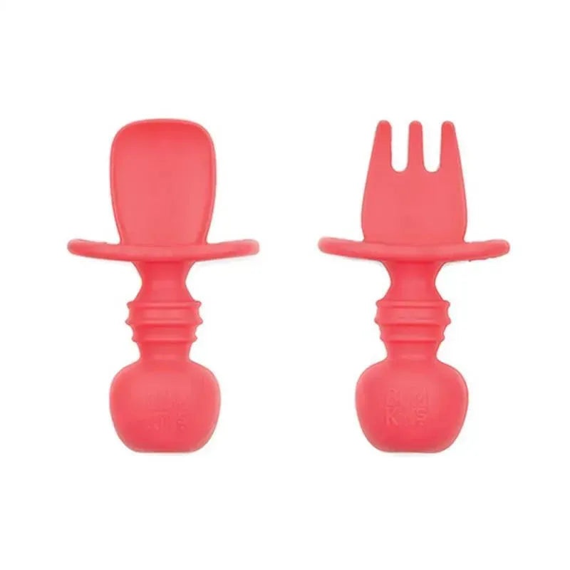 Bumkins – Silicone Chewtensils, Red