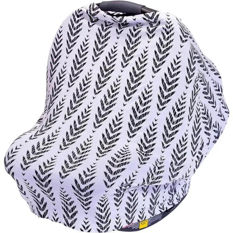 J.L. Childress – 4-in-1 Multi-Use Cover, Stretchy Car Seat Canopy and Privacy Cover, Feathers
