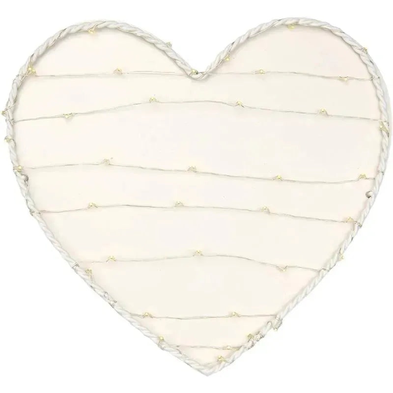 Lambs & Ivy Heart Led Dcor 1 Hr Timer