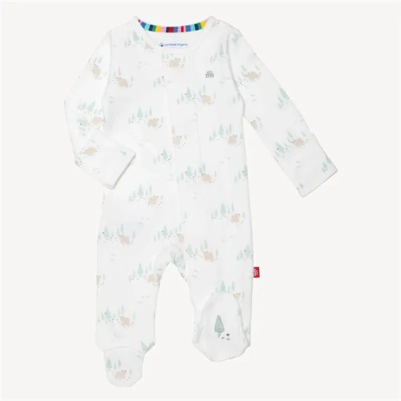 Magnetic Me – Babe In The Woods Organic Cotton Footie