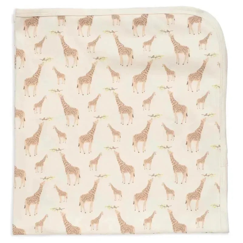 Magnetic Me – Cream Jolie Giraffe Organic Baby Blanket