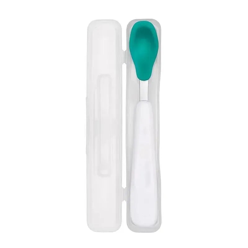 Oxo – Tot On-the-Go Feeding Spoon with Travel Case, Teal