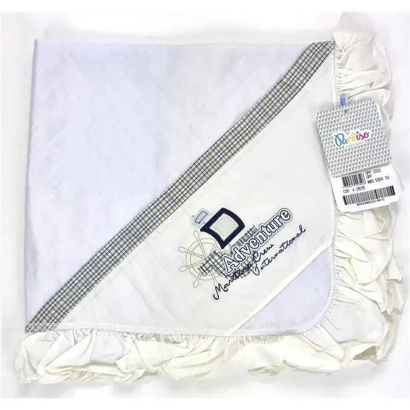 Paraiso Adventure Blanket, Cream/White