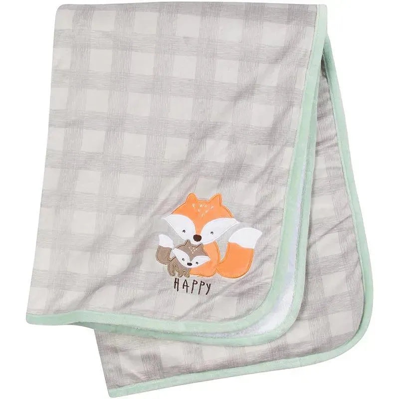 Gerber Bedding – 1Pk Plush Baby Blanket – Boy Woodland