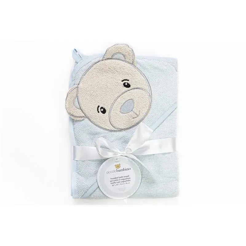 Piccolo Bambino Bear Hooded Towels For Baby