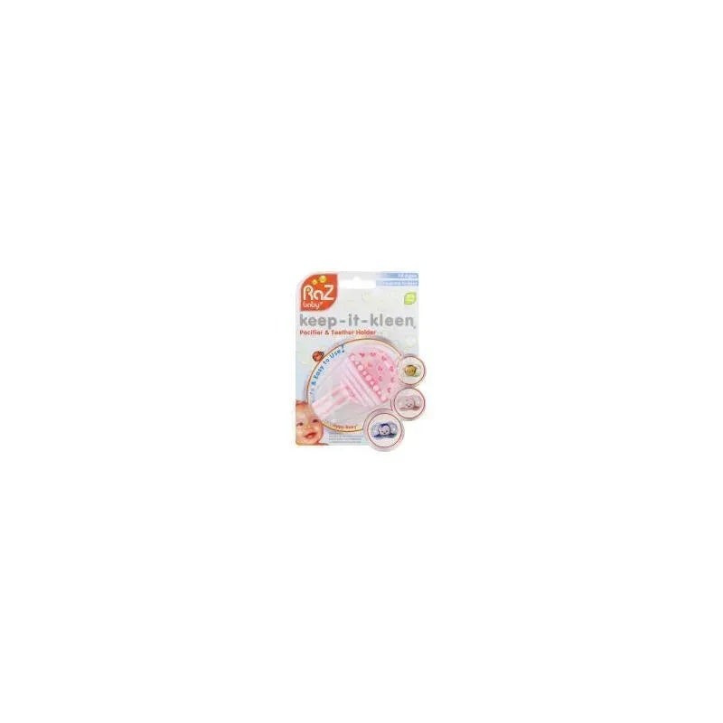 RaZbaby – Keep-It-Clean Pacifer Holder Pink