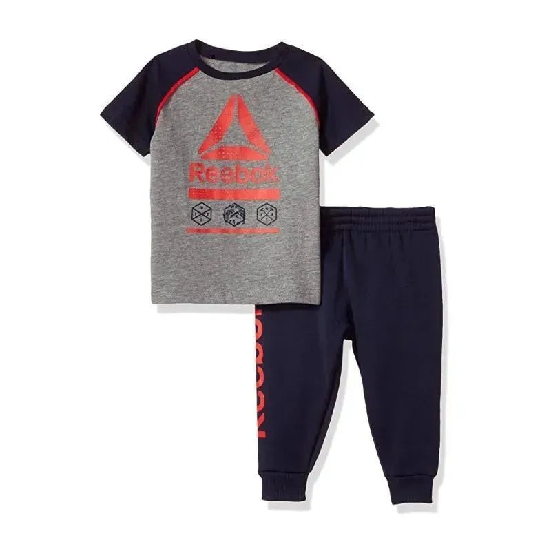 Reebok 2 Piece Athletic Set – Red Rush