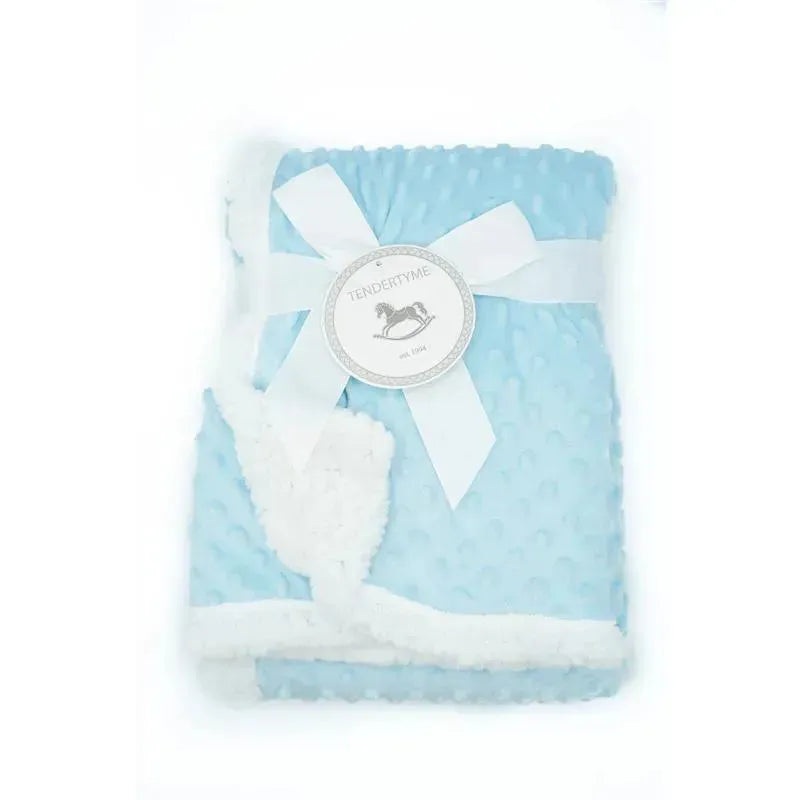 Rose Textiles Popcorn Sherpa Blanket – Grey