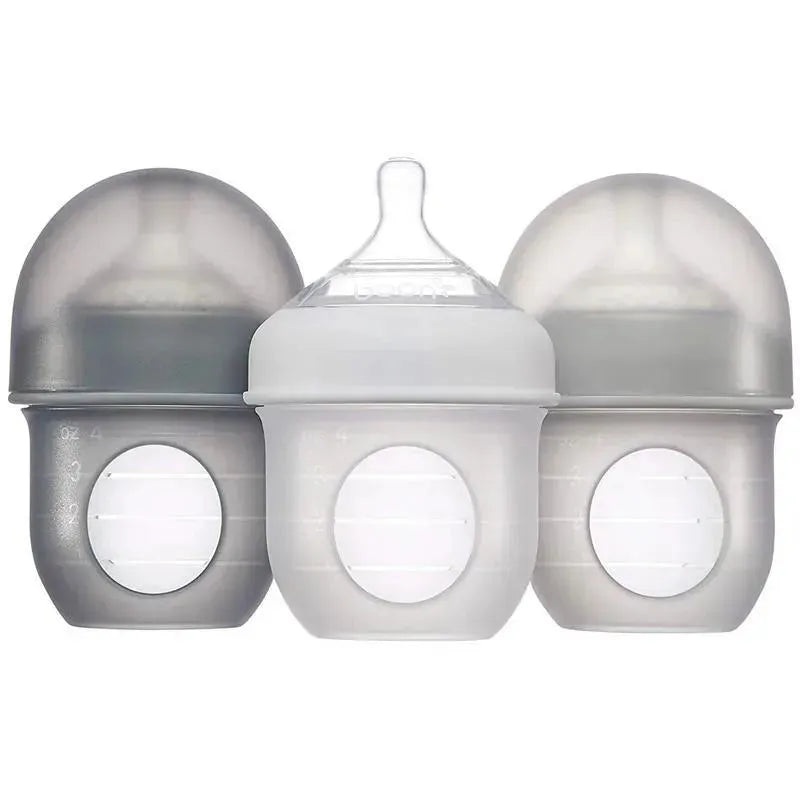 Boon – Nursh 4Oz Bottle 3Pk, Gray Multi
