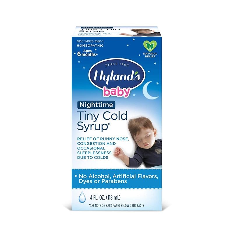 Hyland’s Cold Syrup Baby, Night Time