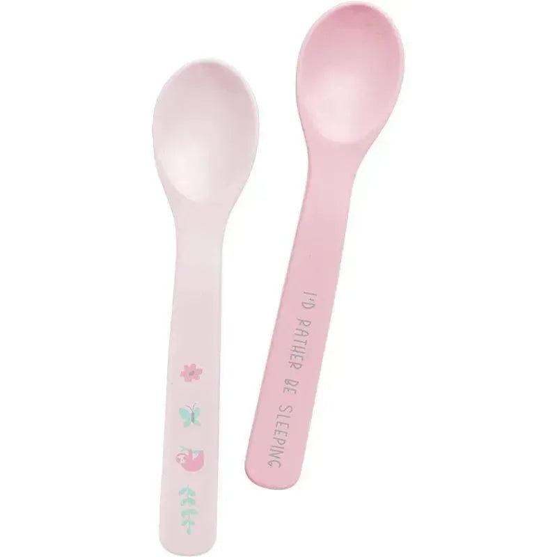 Stephen Joseph 100% Silicone Baby Spoons, Bunny