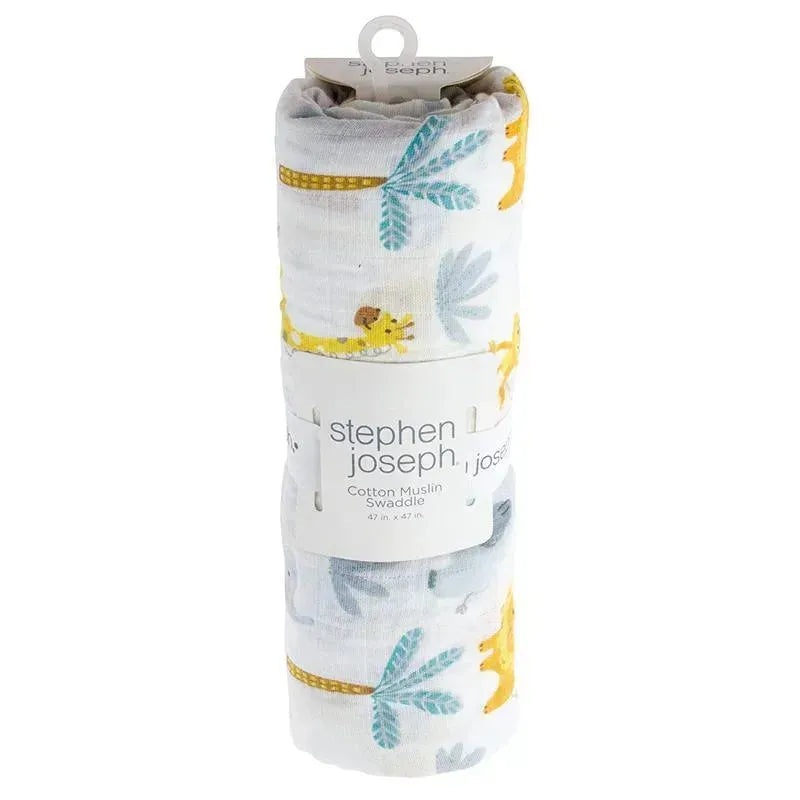 Stephen Joseph Zoo Muslin Baby Blankets