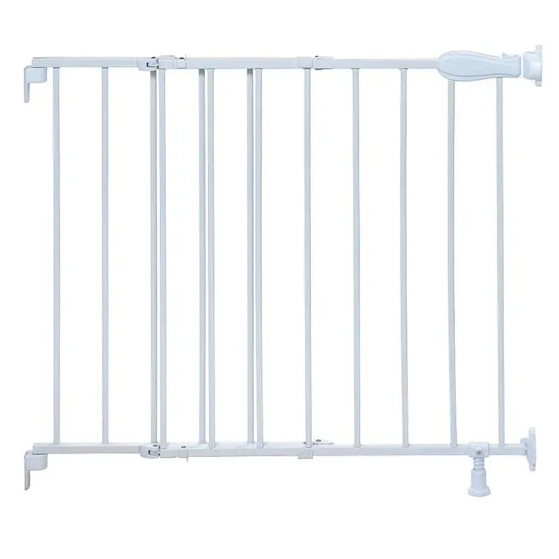 Summer Infant Simple-To-Secure Walk Thru Baby Gate, White Metal