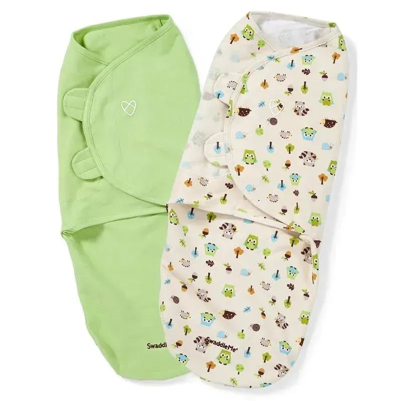 SwaddleMe Original Swaddle 2-Pack, Woodland Friends – Large