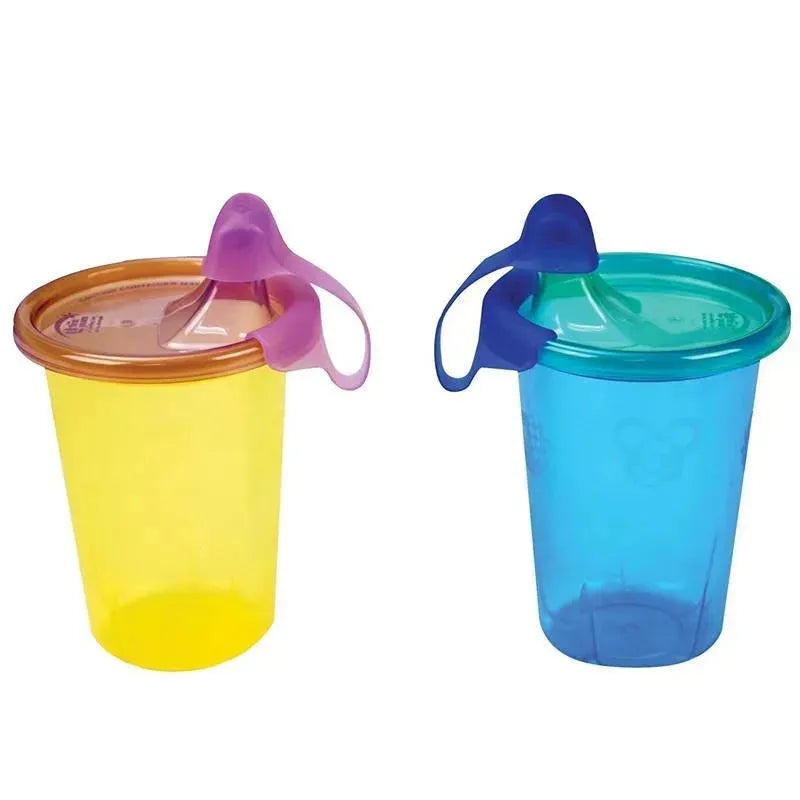 The First Years Take & Toss Spill-Proof Cups, 10 oz, 5-Pack, Colors May Vary