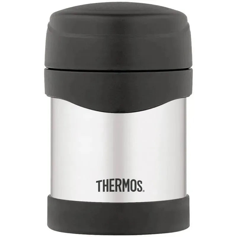 Thermos 10 oz Stainless Steel Compact Food Jar, Black