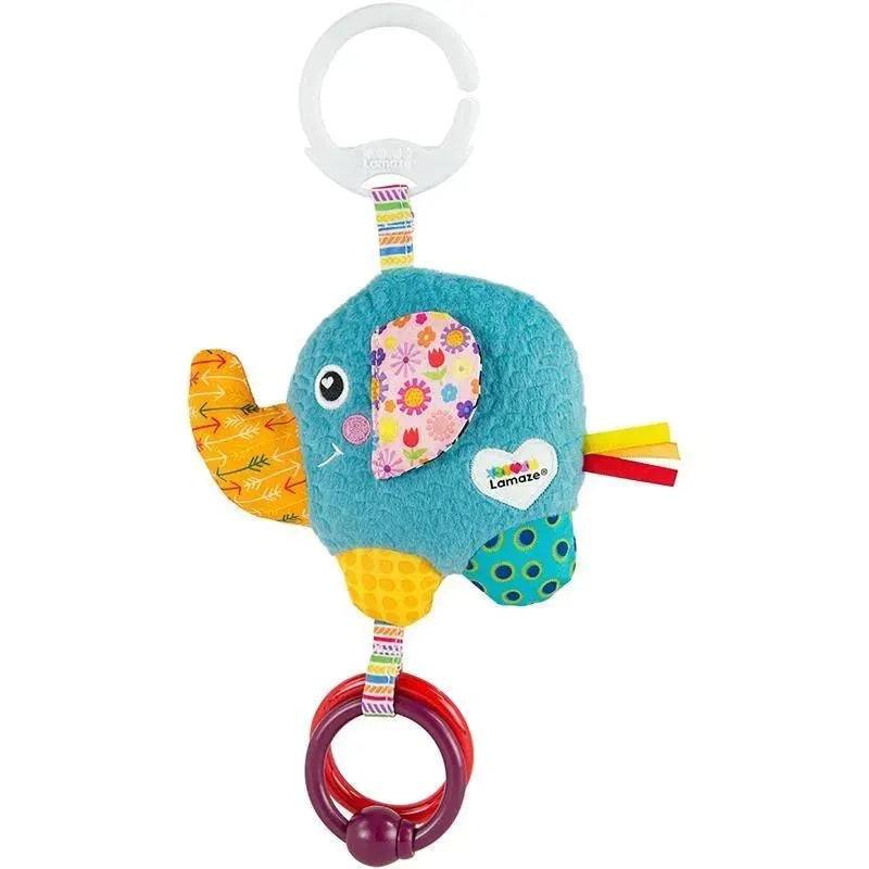 Tomy Lamaze Clip On Car Seat Toy, Elephant