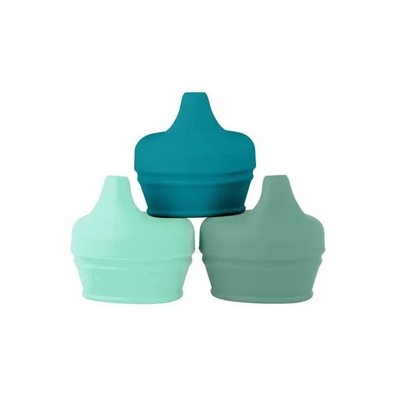 Tomy – Snug Spout Universal Silicone Sippy Lids Mint