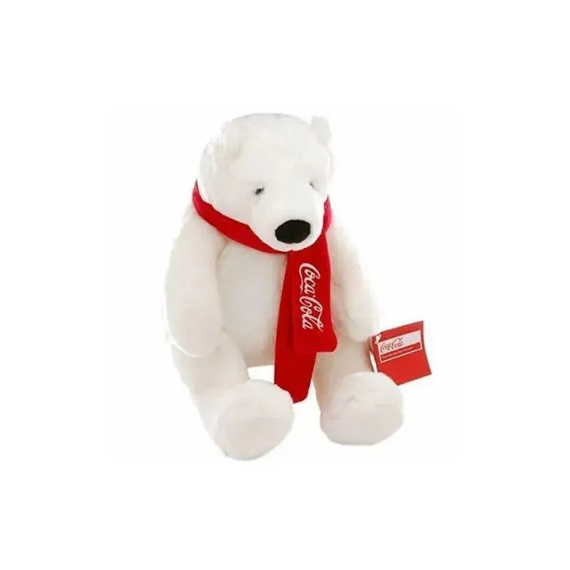 Tomy Soft Fur Polar Bear Plush Toy