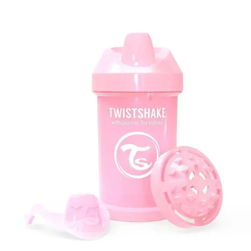 Twistshake Crawler Cup 8M+ 10oz – Light Pink