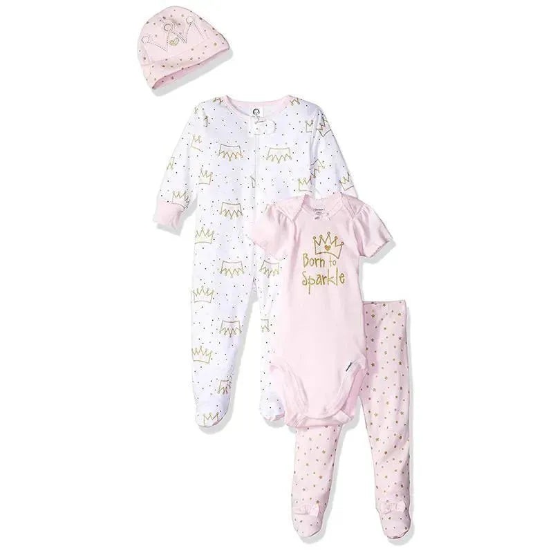 Gerber Baby Girls 4Pc Take Me Home set – Princess