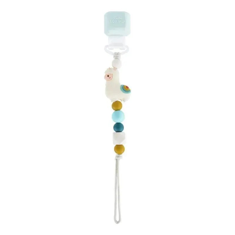 Loulou Lollipop – Darling Pacifier Clip, Llama