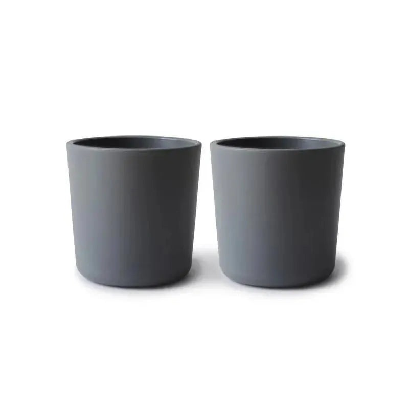 Mushie Dinnerware Cup – Set Of 2 (Smoke)