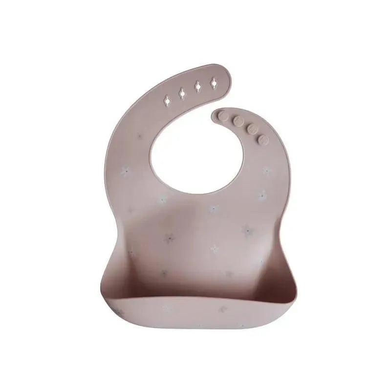 Mushie – Silicone Baby Bib – Daisy