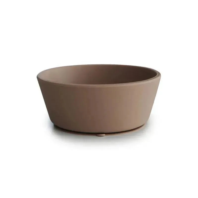 Mushie – Silicone Suction Bowl Baby – Natural