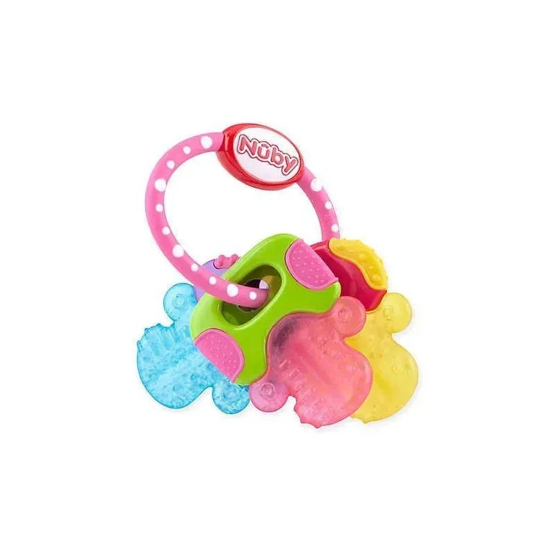 Nuby – Ice Gel Teether Keys Pink