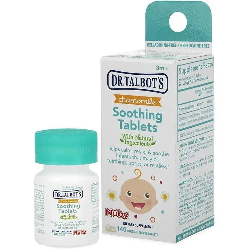 Nuby Soothing Tablets – 140Ct