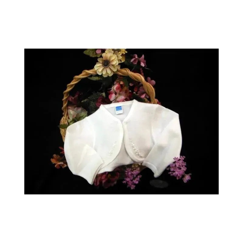 Will’ Beth Bolero Knit Sweater, White