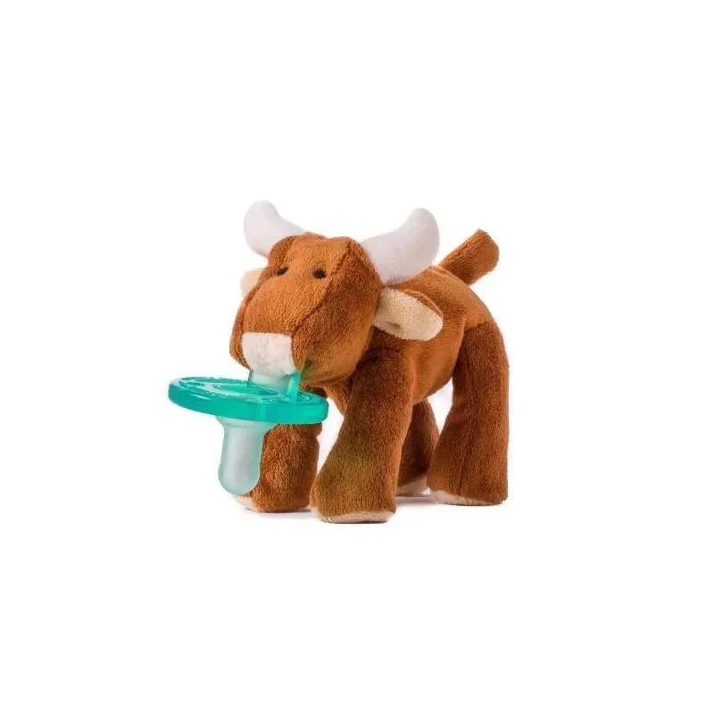 Wubbanub Infant Pacifier Longhorn Bull