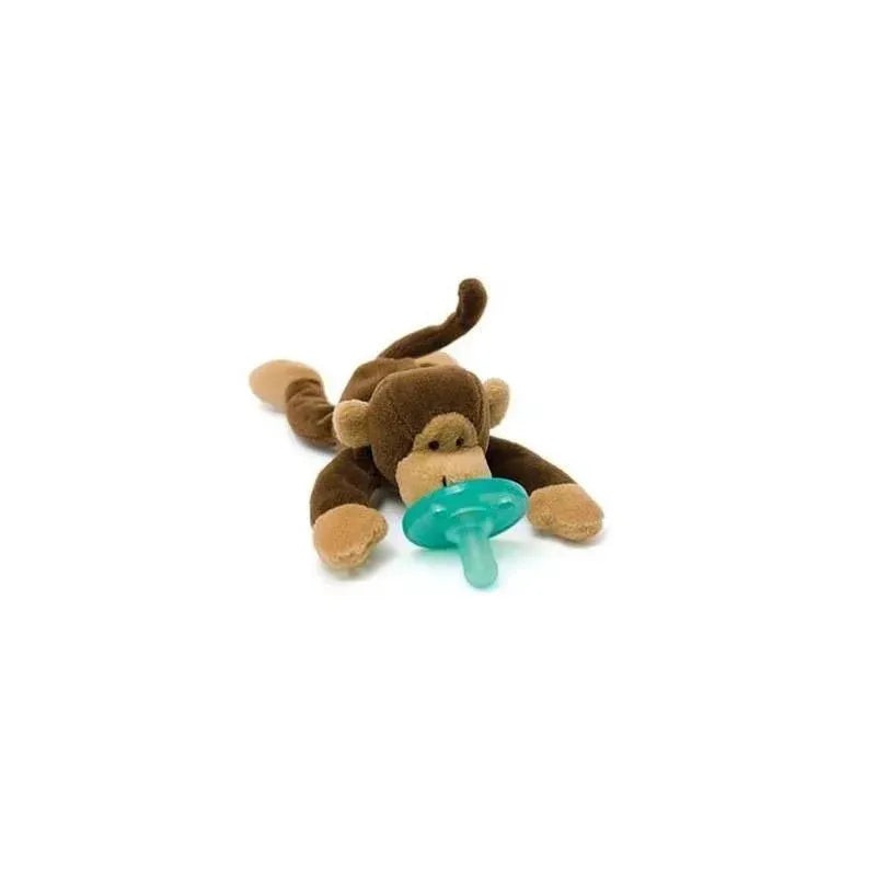 WubbaNub Infant Plush Toy Pacifier-Monkey