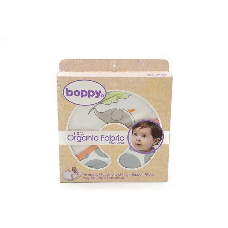 Boppy Organic Cotton Pillow Cover Elephant
