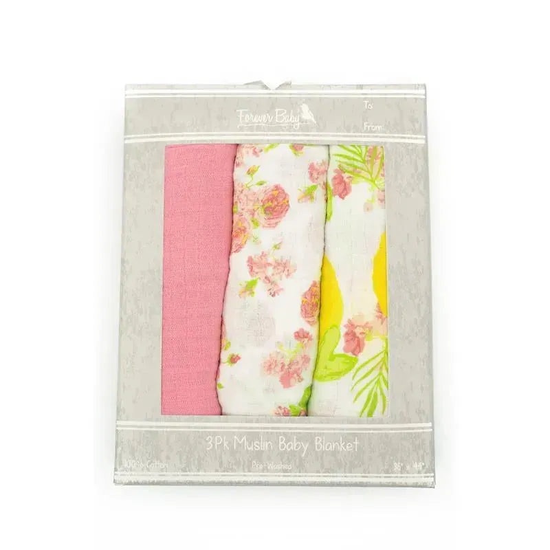 Forever Baby Muslin Blanket Lemons