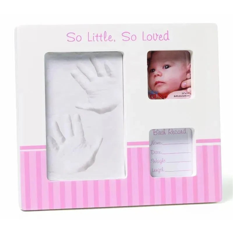 Gund Baby Hand and Footprint Photo Frame, Pink
