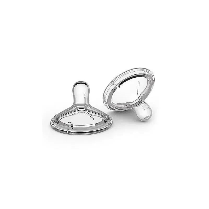 NanoBebe 2-Pack 360 Double Vented Nipples, Fast Flow
