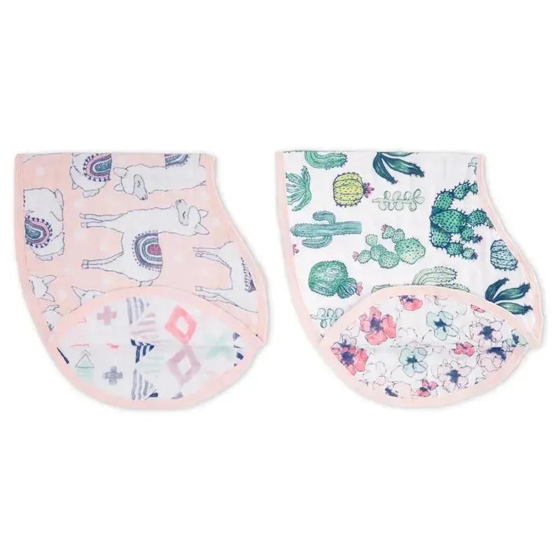 Aden + Anais 2-Pack Classic Burpy Bib, Trail Blooms