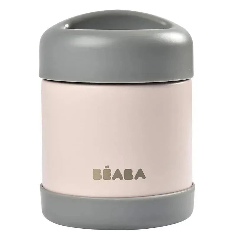 Beaba – 10Oz Stainless Steel Insulated Food Jar, Rose