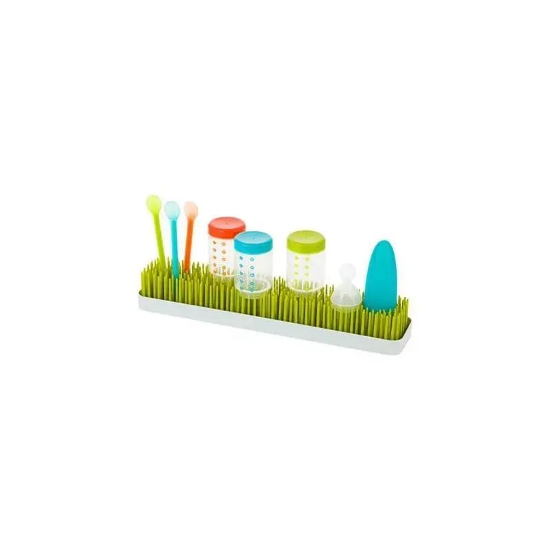 Boon Patch Countertop Drying Rack-Green/White