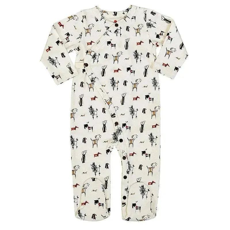 Finn + Emma Dogs Baby Footie